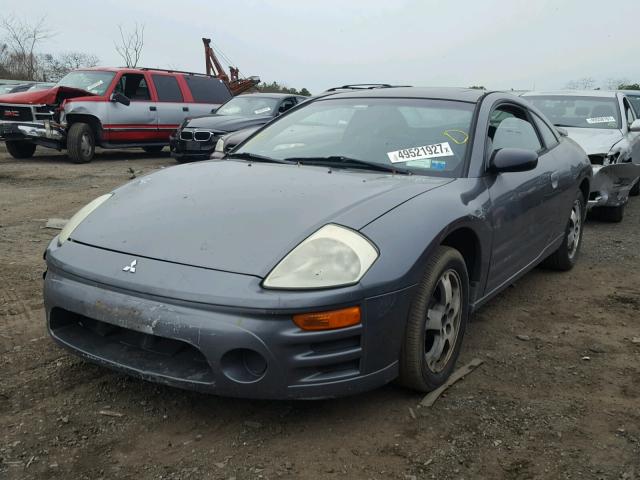 4A3AC44G64E043967 - 2004 MITSUBISHI ECLIPSE GS GRAY photo 2