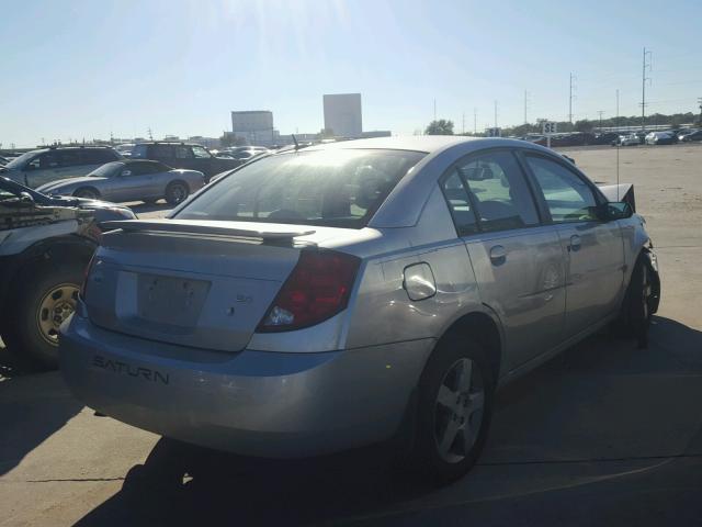 1G8AL55B56Z170713 - 2006 SATURN ION LEVEL SILVER photo 4