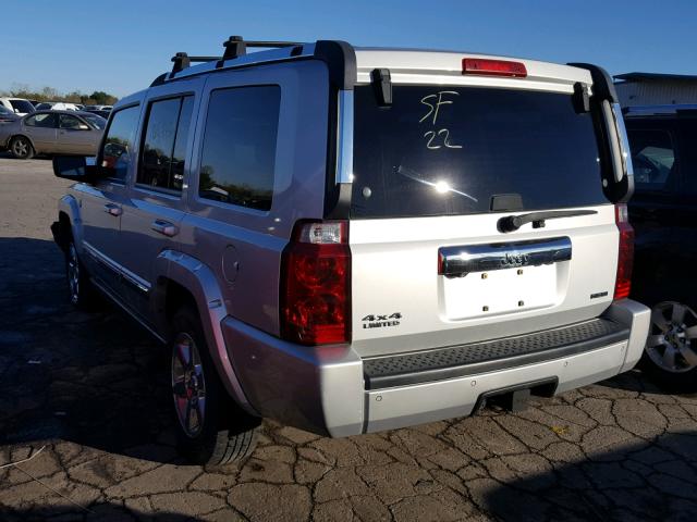 1J8HG58267C552864 - 2007 JEEP COMMANDER Gümüş foto 3