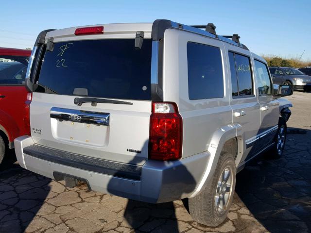 1J8HG58267C552864 - 2007 JEEP COMMANDER Gümüş foto 4