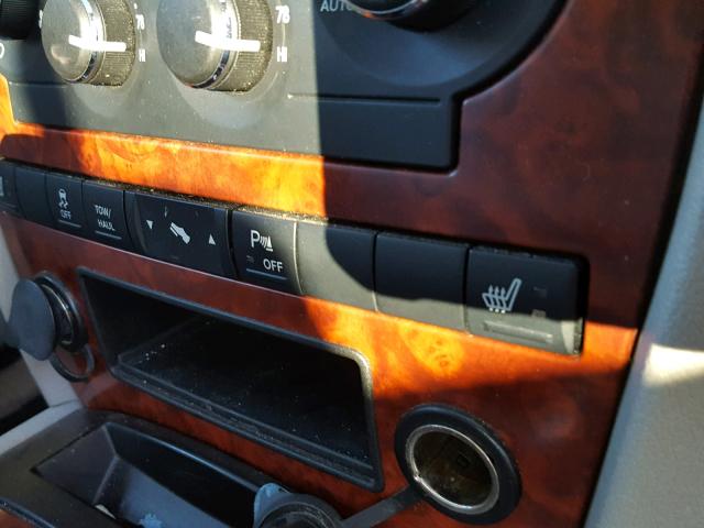 1J8HG58267C552864 - 2007 JEEP COMMANDER Gümüş foto 9