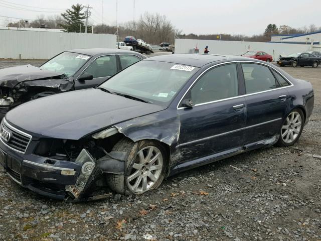 WAULL44E55N012573 - 2005 AUDI A8 4.2 QUA BLUE photo 2