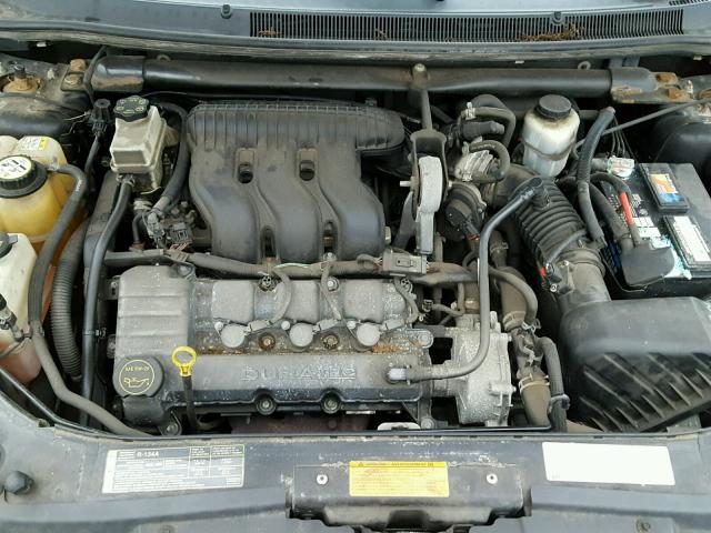 1FAFP28106G144488 - 2006 FORD FIVE HUNDR BLACK photo 7