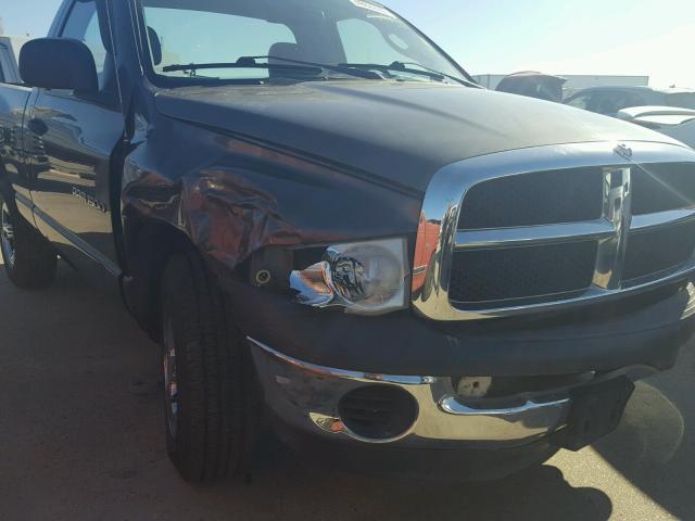 1D7HA16K64J250010 - 2004 DODGE RAM 1500 S GRAY photo 9