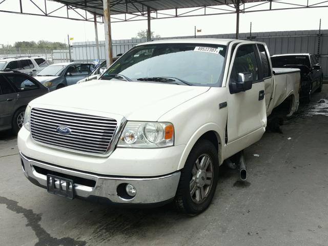 1FTPX12VX8FA15638 - 2008 FORD F150 WHITE photo 2