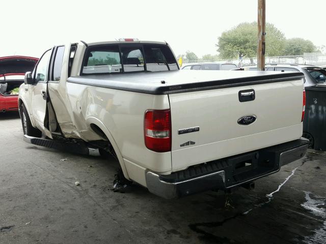 1FTPX12VX8FA15638 - 2008 FORD F150 WHITE photo 3