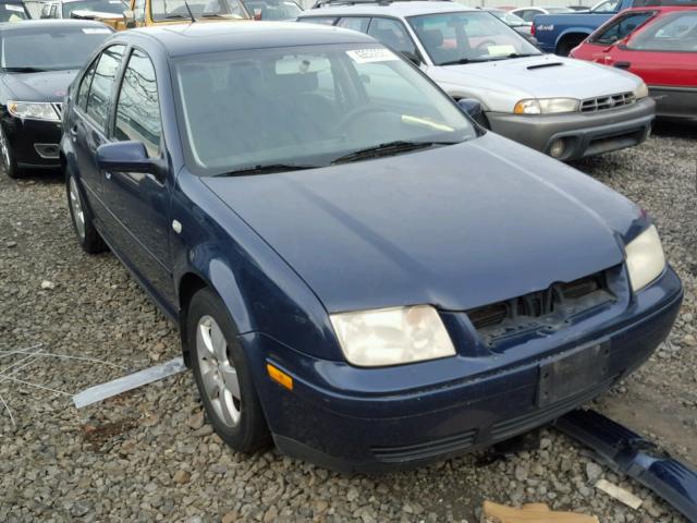 3VWSK69M63M002281 - 2003 VOLKSWAGEN JETTA GLS BLUE photo 1