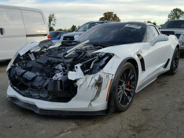 1G1YU2D6XF5606962 - 2015 CHEVROLET CORVETTE S WHITE photo 2