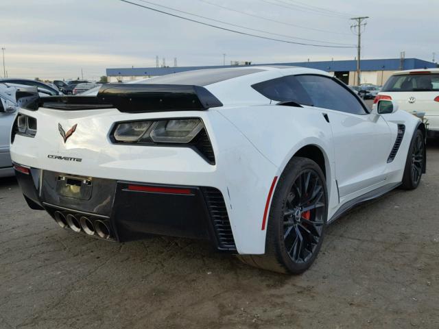 1G1YU2D6XF5606962 - 2015 CHEVROLET CORVETTE S WHITE photo 4