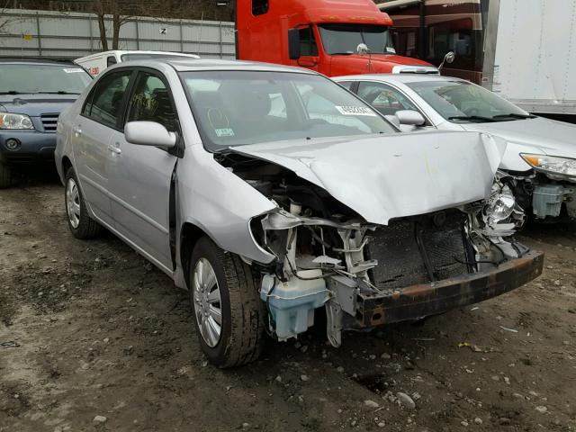 JTDBR32E452064997 - 2005 TOYOTA COROLLA CE SILVER photo 1