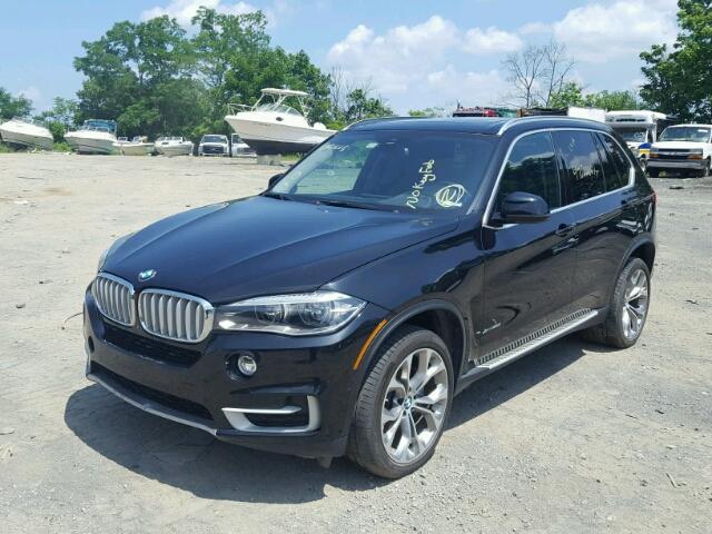 5UXKR6C54F0J76369 - 2015 BMW X5 XDRIVE5 BLACK photo 2