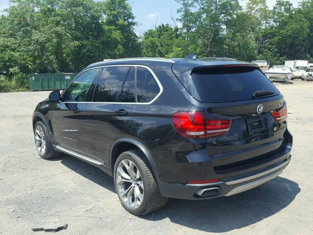 5UXKR6C54F0J76369 - 2015 BMW X5 XDRIVE5 BLACK photo 3