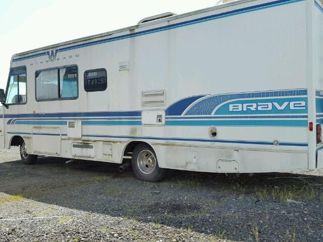 1GBJP37N5P3316543 - 1993 WINNEBAGO BRAVE WHITE photo 3