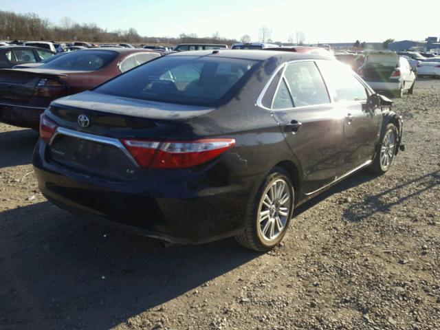 4T4BF1FK9FR459102 - 2015 TOYOTA CAMRY LE BLACK photo 4