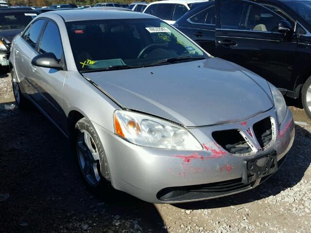 1G2ZG58NX74268111 - 2007 PONTIAC G6 BASE SILVER photo 1