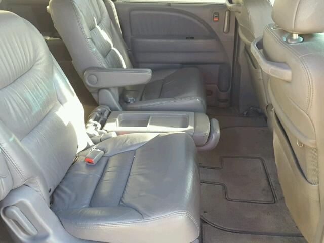 5FNRL38626B514080 - 2006 HONDA ODYSSEY EX BLUE photo 6