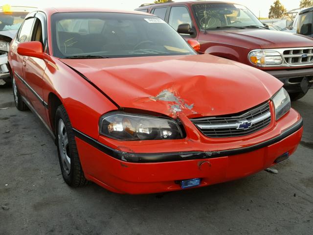 2G1WF55E5Y9312240 - 2000 CHEVROLET IMPALA RED photo 1