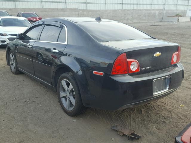 1G1ZC5E03CF317737 - 2012 CHEVROLET MALIBU 1LT BLACK photo 3