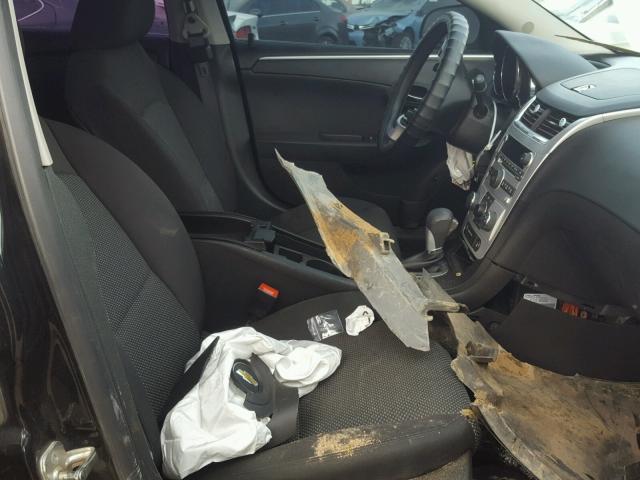 1G1ZC5E03CF317737 - 2012 CHEVROLET MALIBU 1LT BLACK photo 5