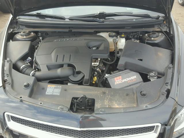 1G1ZC5E03CF317737 - 2012 CHEVROLET MALIBU 1LT BLACK photo 7