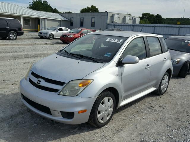 JTKKT624760149042 - 2006 TOYOTA SCION XA SILVER photo 2