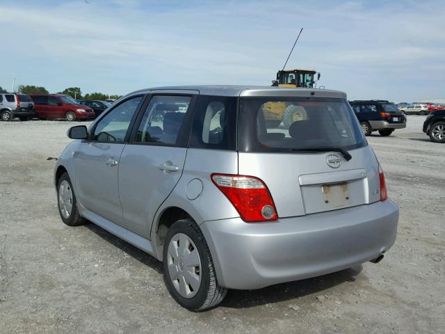 JTKKT624760149042 - 2006 TOYOTA SCION XA SILVER photo 3