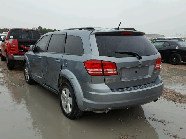 3D4PG5FV5AT137307 - 2010 DODGE JOURNEY SX BLUE photo 3