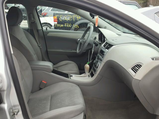 1G1ZB5EB9AF163522 - 2010 CHEVROLET MALIBU LS SILVER photo 5