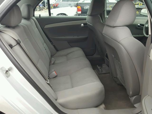 1G1ZB5EB9AF163522 - 2010 CHEVROLET MALIBU LS SILVER photo 6