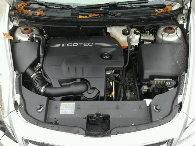 1G1ZB5EB9AF163522 - 2010 CHEVROLET MALIBU LS SILVER photo 7