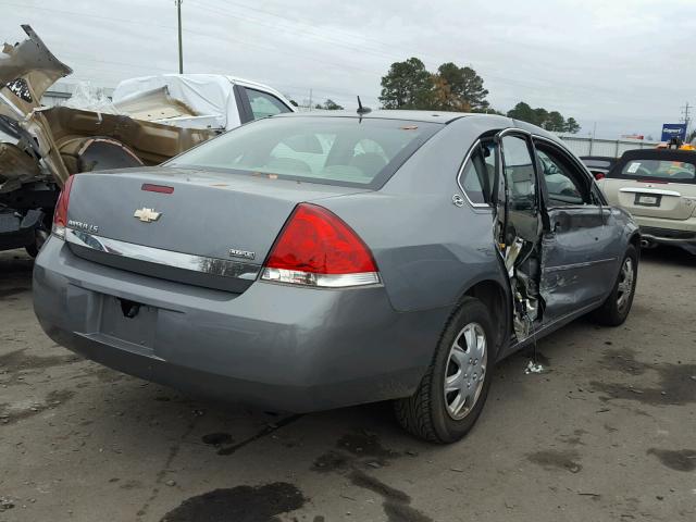 2G1WB58K679188376 - 2007 CHEVROLET IMPALA LS GRAY photo 4