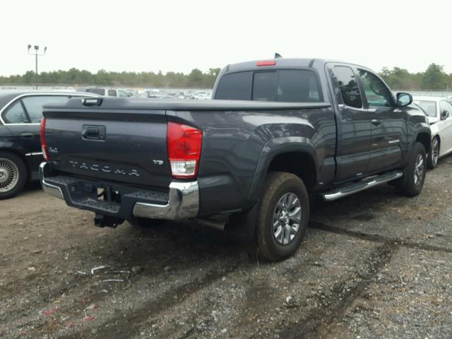 5TFSZ5AN9GX044098 - 2016 TOYOTA TACOMA ACC CHARCOAL photo 4