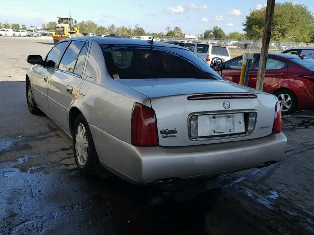 1G6KD54Y15U111850 - 2005 CADILLAC DEVILLE SILVER photo 3