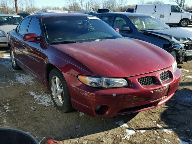 1G2WP52K03F113115 - 2003 PONTIAC GRAND PRIX MAROON photo 1