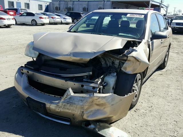 1G1ZS58F87F162787 - 2007 CHEVROLET MALIBU LS 金色 照片 2