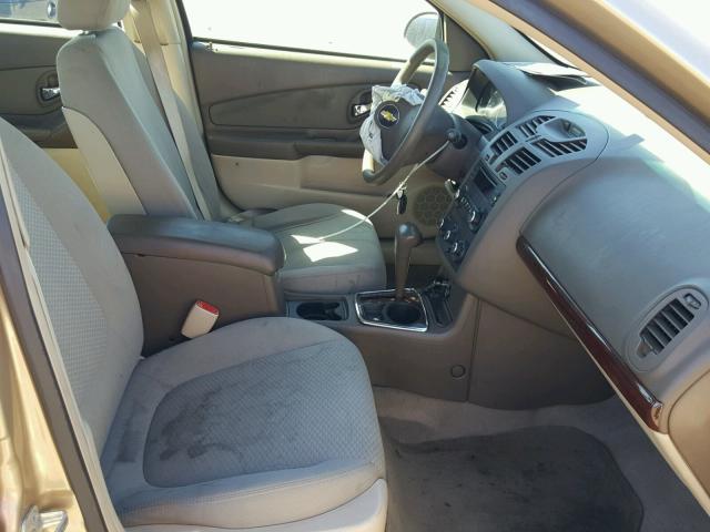 1G1ZS58F87F162787 - 2007 CHEVROLET MALIBU LS 金色 照片 5