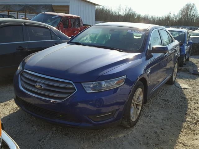 1FAHP2E84DG155467 - 2013 FORD TAURUS SEL BLUE photo 2