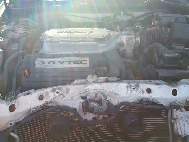 1HGCM66555A062925 - 2005 HONDA ACCORD EX WHITE photo 7