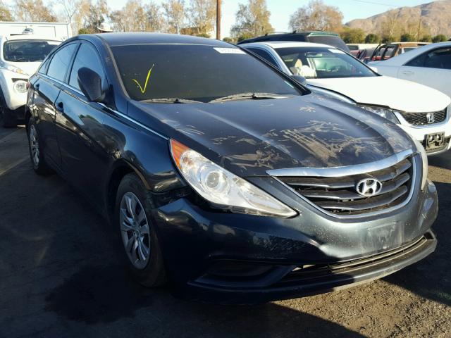 5NPEB4AC1CH416890 - 2012 HYUNDAI SONATA GLS CHARCOAL photo 1