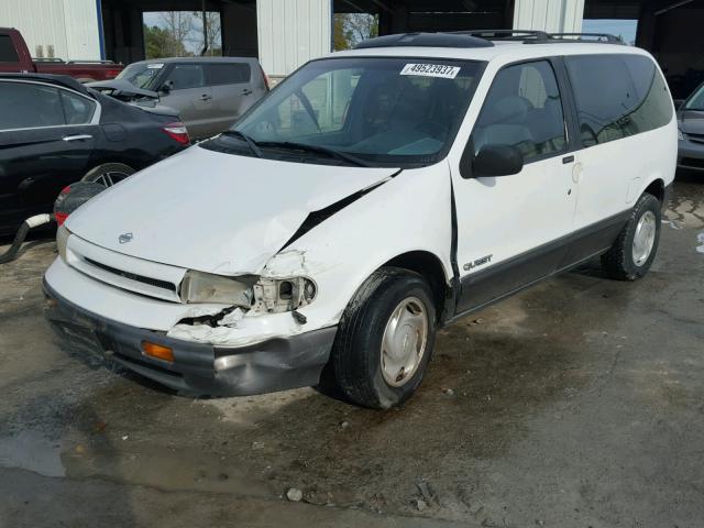 4N2DN11W9SD863190 - 1995 NISSAN QUEST XE WHITE photo 2