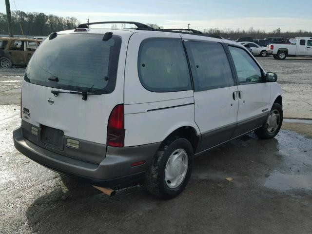 4N2DN11W9SD863190 - 1995 NISSAN QUEST XE WHITE photo 4