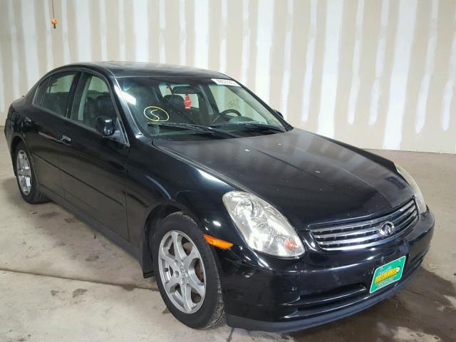 JNKCV51E14M608449 - 2004 INFINITI G35 BLACK photo 1