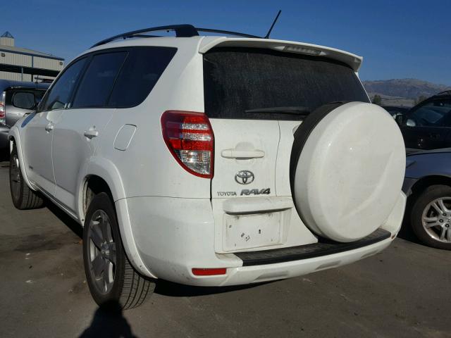 JTMZF32V19D002300 - 2009 TOYOTA RAV4 SPORT WHITE photo 3