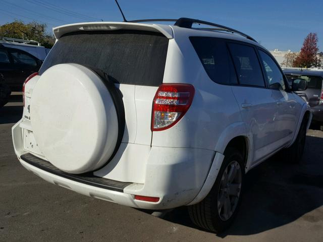 JTMZF32V19D002300 - 2009 TOYOTA RAV4 SPORT WHITE photo 4