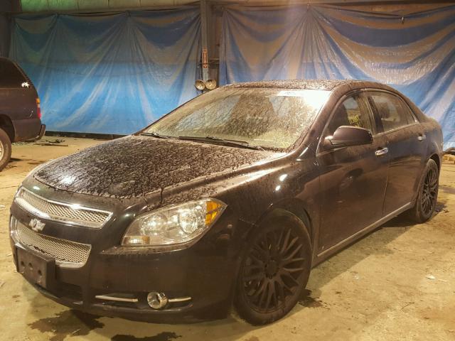 1G1ZK577894189996 - 2009 CHEVROLET MALIBU LTZ BLACK photo 2