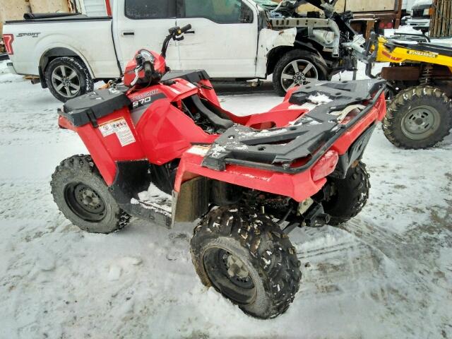 4XAMH57A4EA598964 - 2014 POLARIS SPORTSMAN RED photo 3