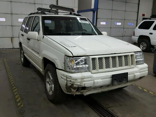 1J4GZ88Z0WC346931 - 1998 JEEP GRAND CHER WHITE photo 1