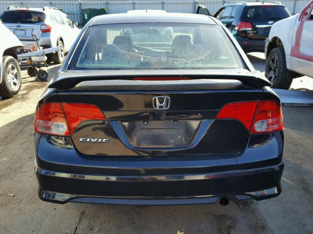 1HGFA16897L107682 - 2007 HONDA CIVIC EX BLACK photo 10