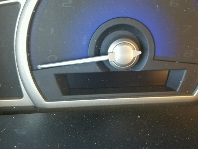 1HGFA16897L107682 - 2007 HONDA CIVIC EX BLACK photo 8