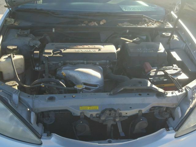 4T1BE30K92U093878 - 2002 TOYOTA CAMRY LE SILVER photo 7